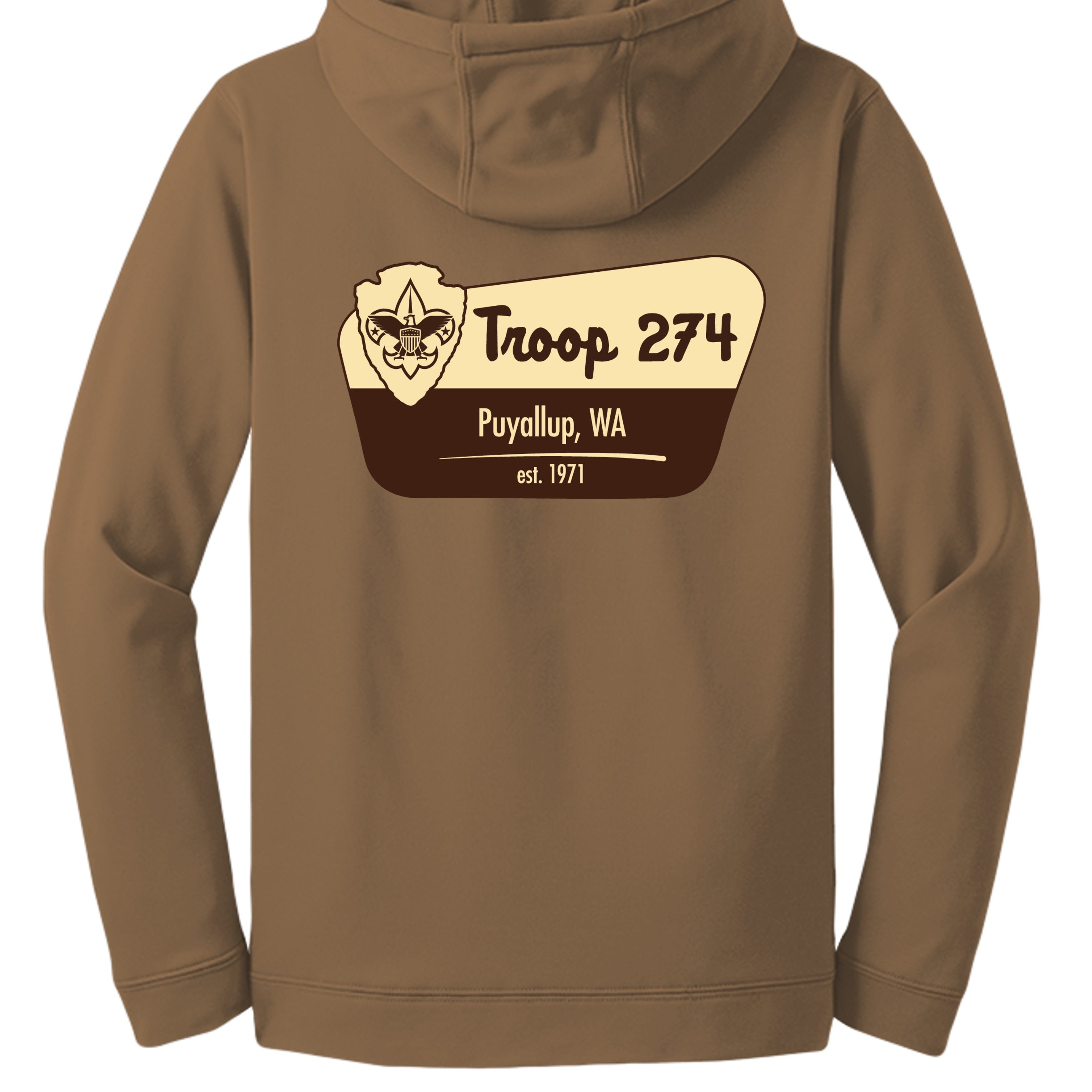 Woodland Brown - F244 - BACK