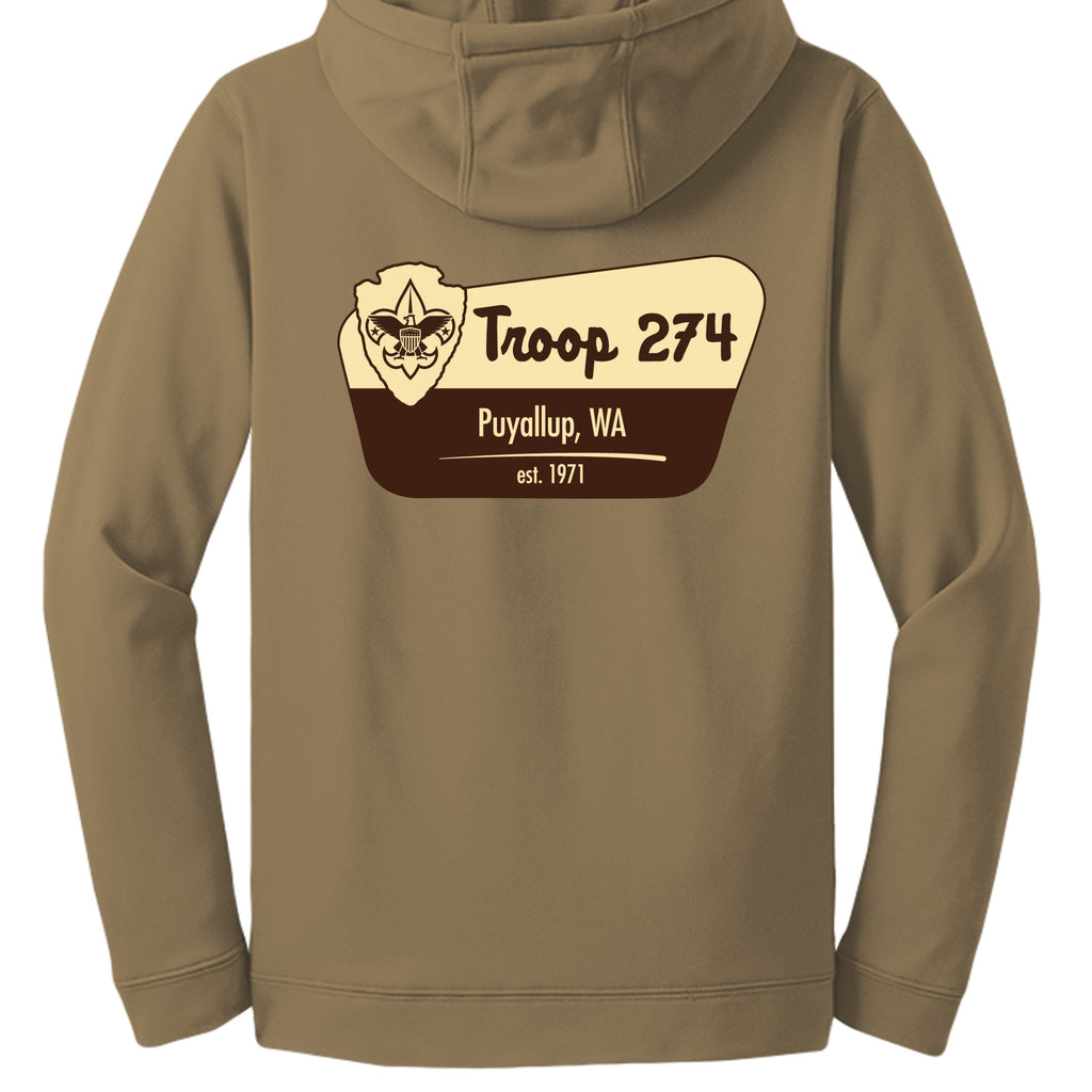 Coyote Brown - F244 - BACK