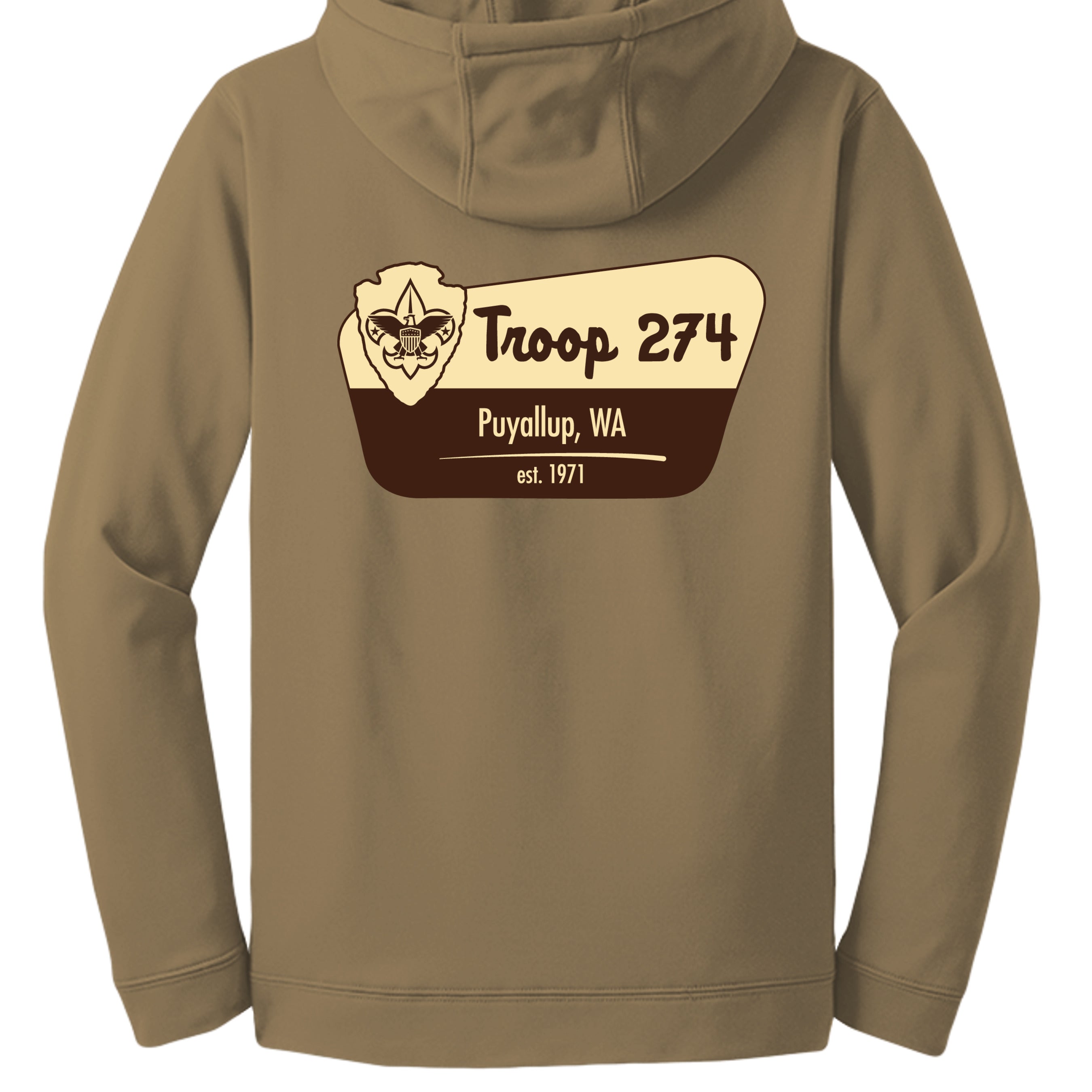 Coyote Brown - F244 - BACK