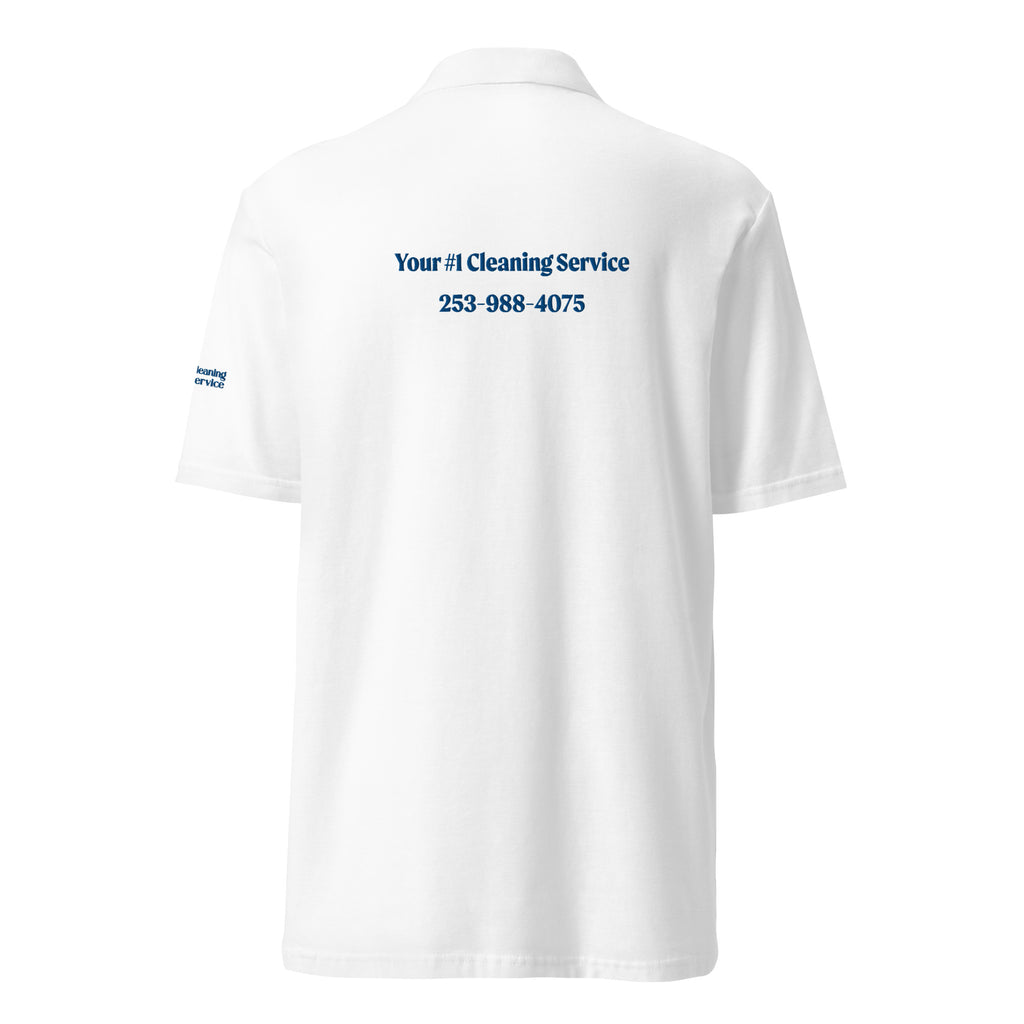 Work Polo - Back & Left Arm